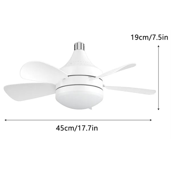 PowerMaster PM-25552 E27 2000 Lümen Ledli Tavan Fan Vantilatör Fiyatı - Merter Elektronik