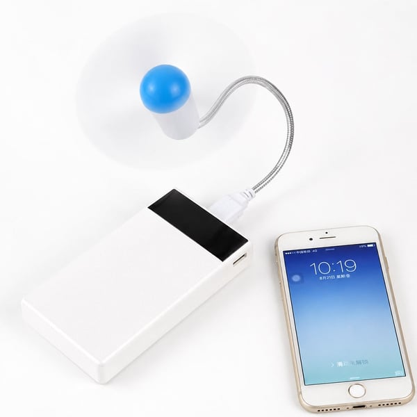 PowerMaster PM-25643 Esnek Ayarlanabilir Mini Usb Fan Vantilatör Fiyatı - Merter Elektronik