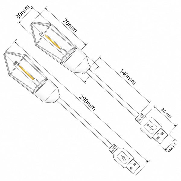 Powermaster PM-25791 Esnek Usb'li Ledli Gece Lambası Fiyatı - Merter Elektronik