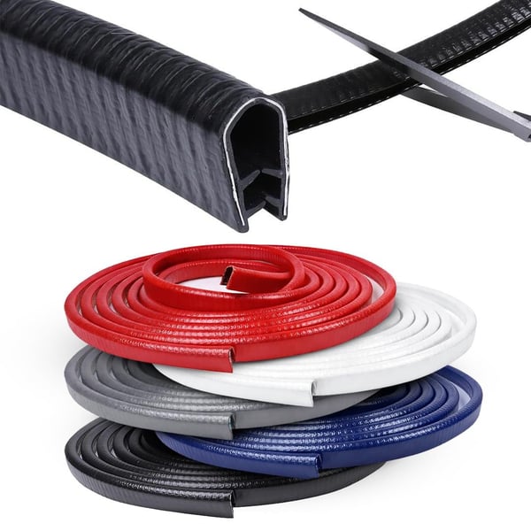 PowerMaster PM-26301 U Tip Araç Kapı Çarpma Çizik Engelleyici Koruyucu 5 Metre Şerit Siyah Fiyatı - Merter Elektronik