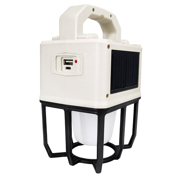 Powermaster PM-26460 Çok Fonksiyonlu Solar Kamp Lambası Güneş Panelli Masa Lambası ve El Feneri Fiyatı - Merter Elektronik