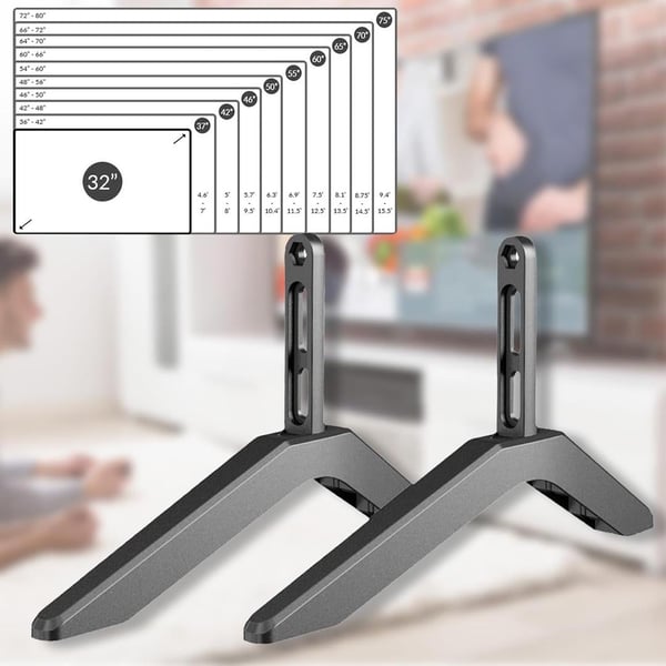 PowerMaster PM-26784 Üniversal Televizyon Standı - Merter Elektronik