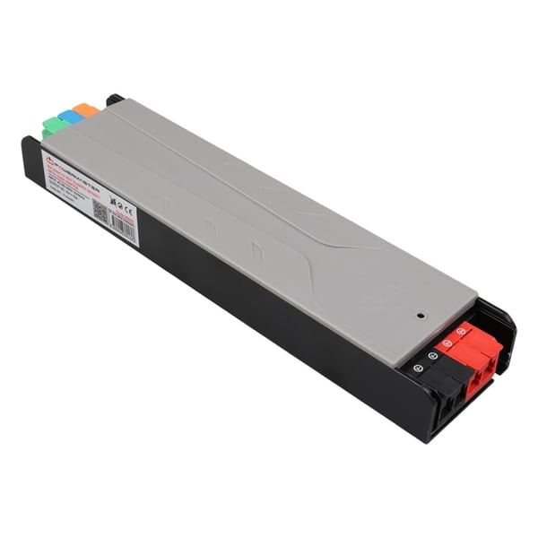 PowerMaster PM-26840 12 Volt 15 Amper 180 Watt Slim Metal Kasa Adaptör Voltaj Göstergeli 218x51x27mm Fiyatı - Merter Elektronik