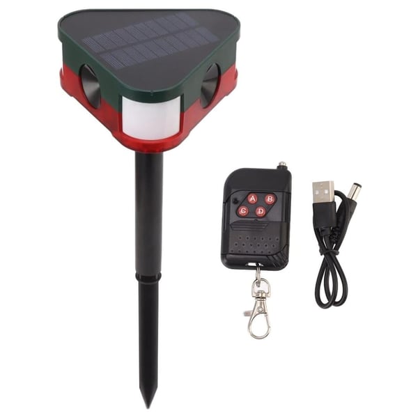 PowerMaster PM-26949 DC 5V Solar Sesli Hayvan Kovucu Alarm Cihazı Fiyatı - Merter Elektronik