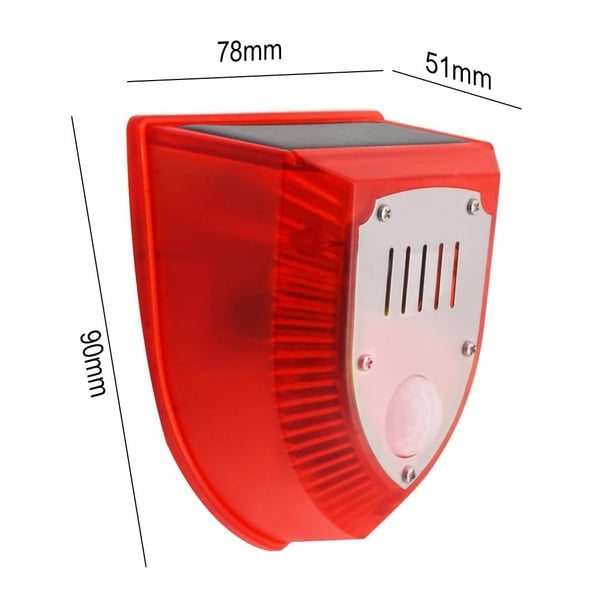 PowerMaster PM-26953 DC 5V Solar Sesli Hayvan Kovucu Alarm Cihazı Fiyatı - Merter Elektronik
