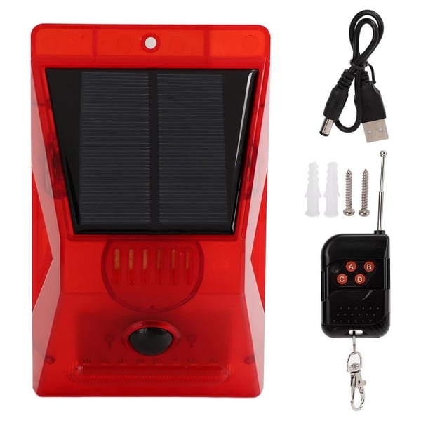 PowerMaster PM-26957 DC 5V Solar Sesli Hayvan Kovucu Alarm Cihazı Fiyatı - Merter Elektronik
