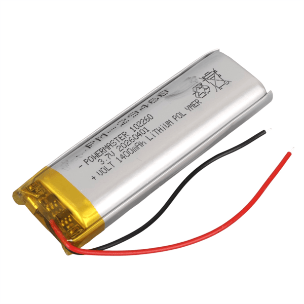 PowerMaster 102260 3.7V 1400mAh Lityum Polimer (Li-po) Batarya Ciklet Pil Fiyatı - Merter Elektronik