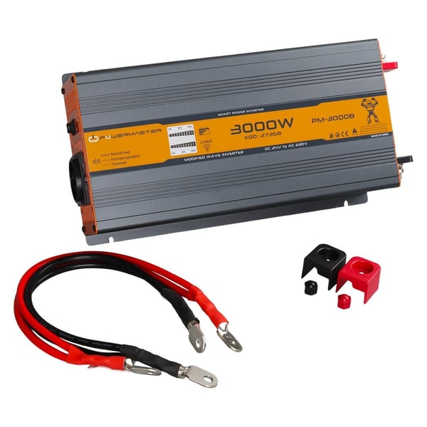 POWERMASTER PM-3000B 24 VOLT 3000 WATT POWER INVERTER Fiyatı - Merter Elektronik