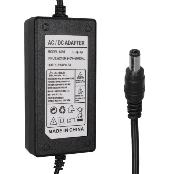 POWERMASTER PM-30987 14 VOLT 3 AMPER 5.5*2.5 UÇLU AC/DC NOTEBOOK ADAPTÖR