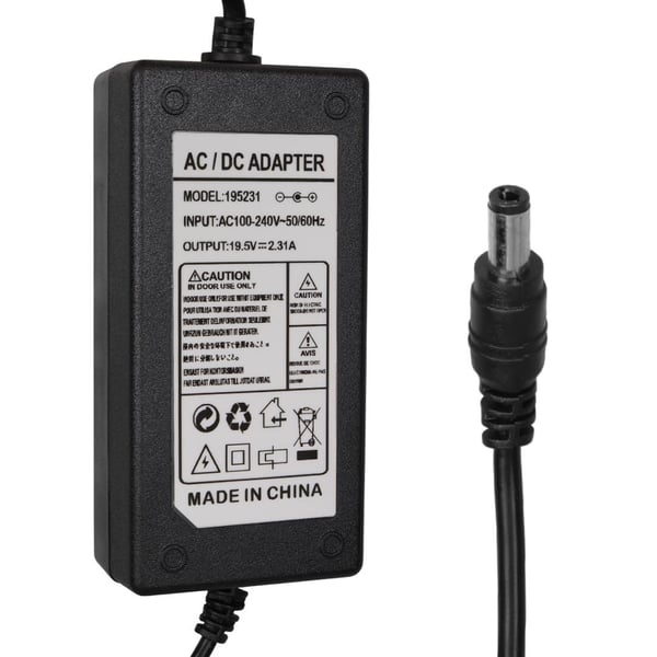 POWERMASTER PM-30991 19.5 VOLT 2.31 AMPER 5.5*2.5 MM UÇLU AC/DC NOTEBOOK ADAPTÖR
