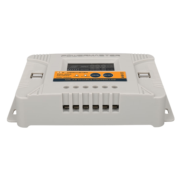 Powermaster PM-30A 12V-24V 30A 4 Usb'li Dijital Otomatik Solar Şarj Regülatörü Fiyatı - Merter Elektronik