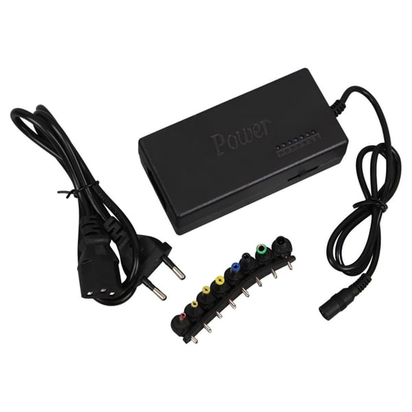 POWERMASTER PM-31040 12/15/16/18/19/20/24 VOLT 4.5/4 AMPER VOLTAJ KADEMELİ 8 UÇLU ADAPTÖR