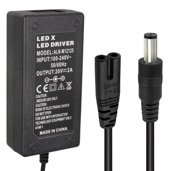 Powermaster PM-31056 20 Volt - 2 Amper 5.5*2.5 Mm Uçlu Adaptör (Lenovo Ibm Notebook) Fiyatı - Merter Elektronik