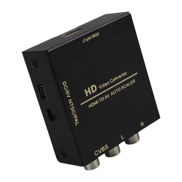 Powermaster PM-33523 Metal Kasa HDMI To Rca Av Çevirici Adaptör Fiyatı - Merter Elektronik