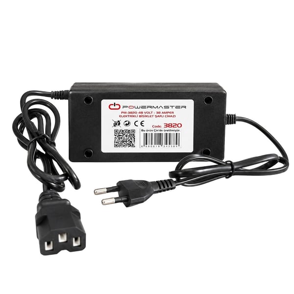 Powermaster PM-3820 48 Volt - 38 Amper Elektrikli Bisiklet Şarj Cihazı Fiyatı - Merter Elektronik