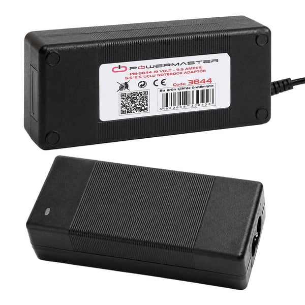 Powermaster PM-3844 19 Volt - 9.5 Amper 5.5*2.5 Mm Uçlu Notebook Adaptör Fiyatı - Merter Elektronik