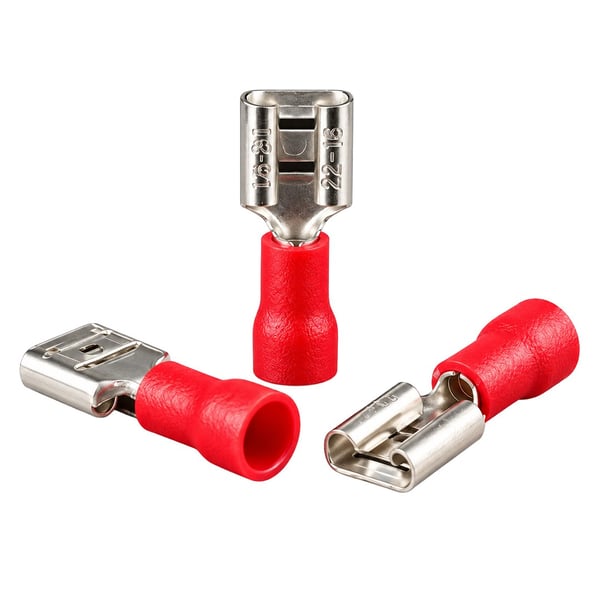 POWERMASTER PM-39067 0,5 - 1,5MM2 KESİT 0,8X4,75MM SOKET KIRMIZI İZOLELİ KABLO PABUCU (100'LÜ PAKET) Fiyatı - Merter Elektronik