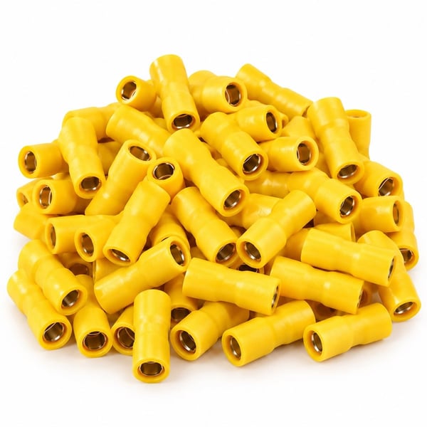 POWERMASTER PM-39075 4 - 6MM2 KESİT 0,8X6,35MM SOKET SARI İZOLELİ KABLO PABUCU (100'LÜ PAKET) Fiyatı - Merter Elektronik