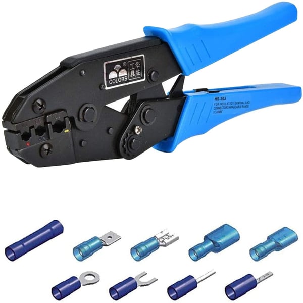 POWERMASTER PM-39092 İZOLELİ KABLO PABUCU SIKMA PENSESİ Fiyatı - Merter Elektronik