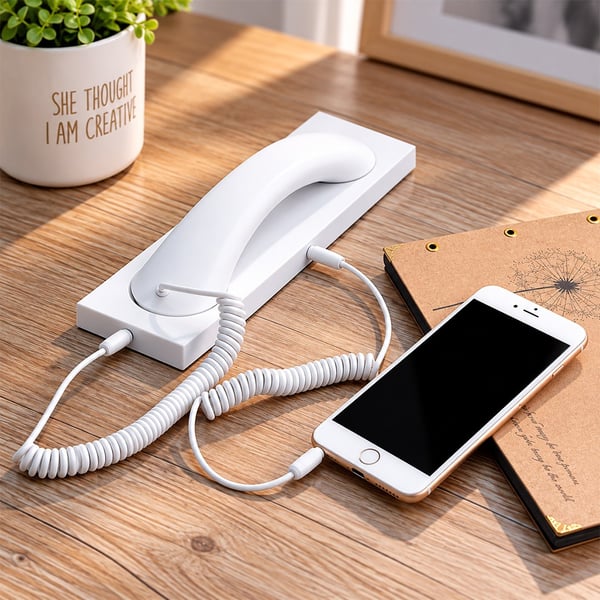 POWERMASTER PM-39122 RETRO - NOSTALJİK 3.5MM GİRİŞLİ TELEFON AHİZESİ Fiyatı - Merter Elektronik