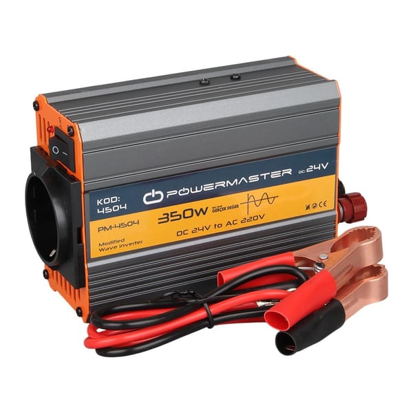 PowerMaster PM-4504 24 Volt - 350 Watt Modifiye Sinüs İnverter Fiyatı - Merter Elektronik