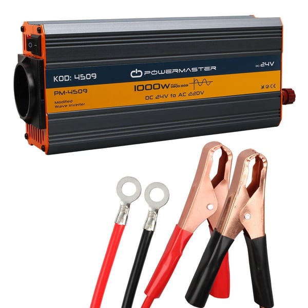 PowerMaster PM-4509 24 Volt - 1000 Watt Modifiye Sinüs İnverter Fiyatı - Merter Elektronik
