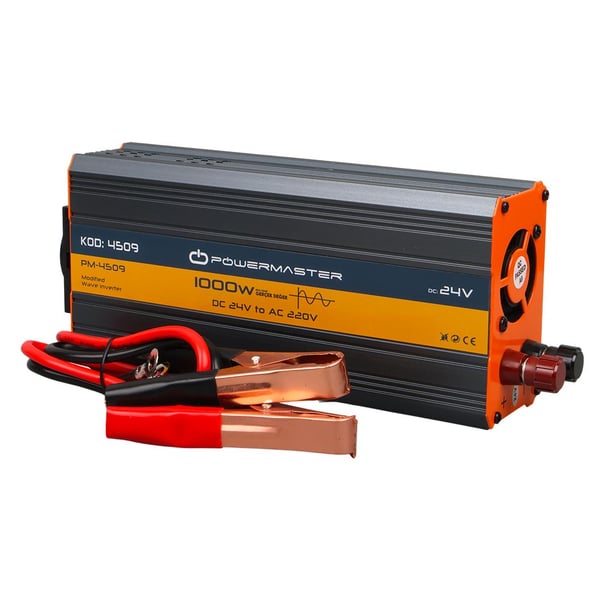 PowerMaster PM-4509 24 Volt - 1000 Watt Modifiye Sinüs İnverter Fiyatı - Merter Elektronik