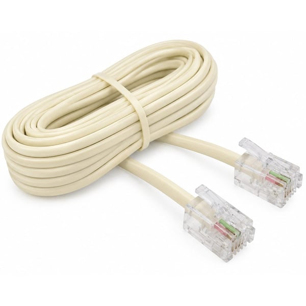PowerMaster Telefon Kablosu 10 Metre 2 Pin Soketli Fiyatı - Merter Elektronik