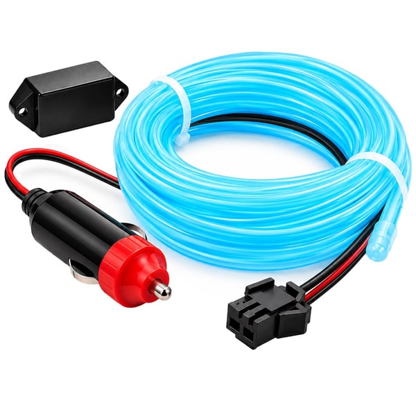 Powermaster 5 Metre 5 Volt USB Adaptörlü Neon Buz Mavi İp Aydınlatma PM-6080 Fiyatı - Merter Elektronik