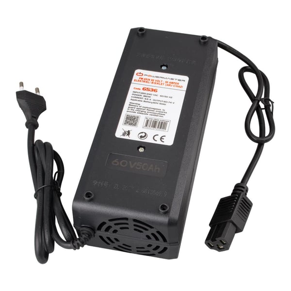 POWERMASTER PM-6536 60 VOLT - 50 AMPER ELEKTRİKLİ BİSİKLET ŞARJ CİHAZI