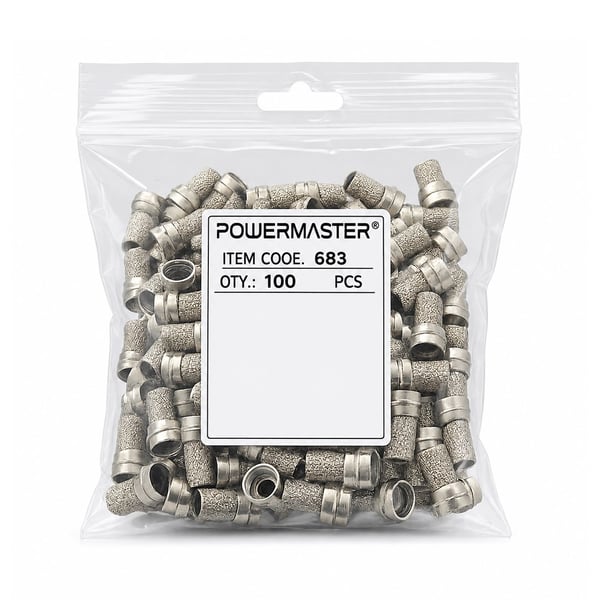 PowerMaster PM-683 F Konnektör RG6/U4 Uydu Anten Kablo Uyumlu Çevirmeli Vidalı Tip (100'lü Paket) Fiyatı - Merter Elektronik