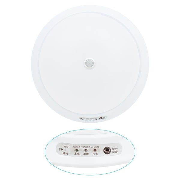 POWERMASTER PM-7672 95MM BEYAZ 24 LEDLİ SENSÖRLÜ ŞARJLI TAVAN LAMBASI