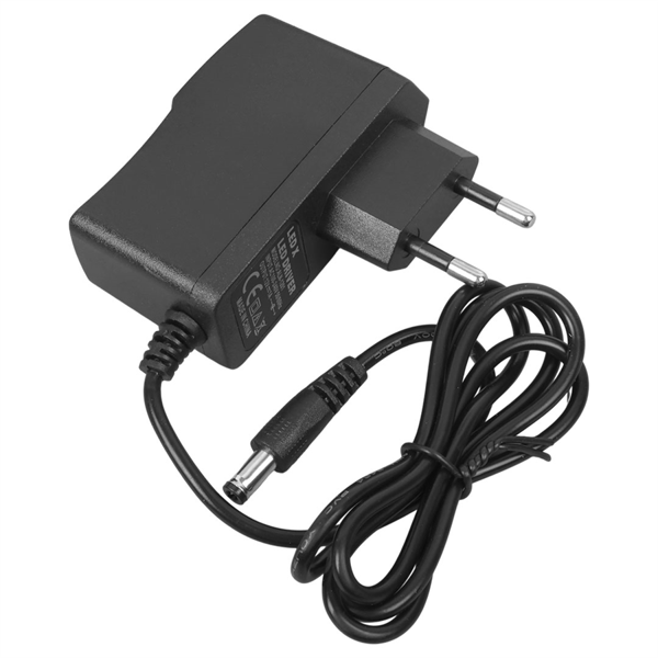 Powermaster PM-8118 12 Volt - 1 Amper 5.5*2.5 Mm Uçlu Plastik Kasa Priz Tipi Adaptör Fiyatı - Merter Elektronik