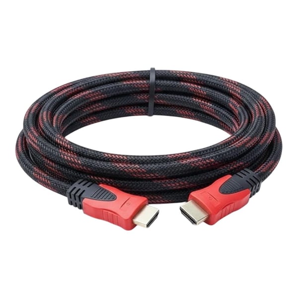 Powermaster PM-8800 Gold Uçlu Filtreli Örgülü 1.5 Metre HDMI Kablo                           Fiyatı - Merter Elektronik
