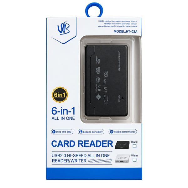 Powermaster PM-9066 TF-SD-MMC-Mini-Micro SD Çoklu USB Kart Okuyucu Fiyatı - Merter Elektronik