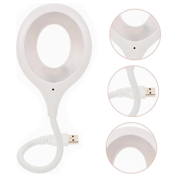 POWERMASTER PORTATİF AKROBATİK 20 SMD LEDLİ USB GECE KİTAP OKUMA ÇALIŞMA LAMBASI (POWERBANK UYUMLU)