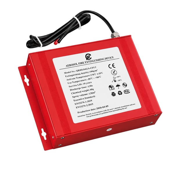 POWERMASTER QRRO.1GW/S-CFLC S-TİPİ OTOMATİK AEROSOL YANGIN SÖNDÜRÜCÜ