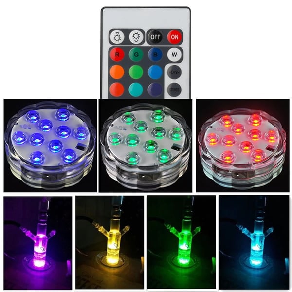 Powermaster Su Altı Kumandalı RGB Nargile Led Işığı PM-17658 Fiyatı - Merter Elektronik