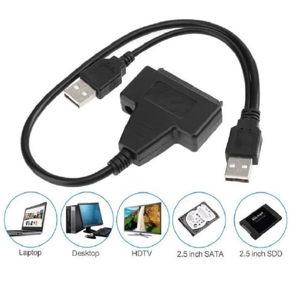 Powermaster Usb 2.0 To Sata Kablo PM-19282 Fiyatı - Merter Elektronik