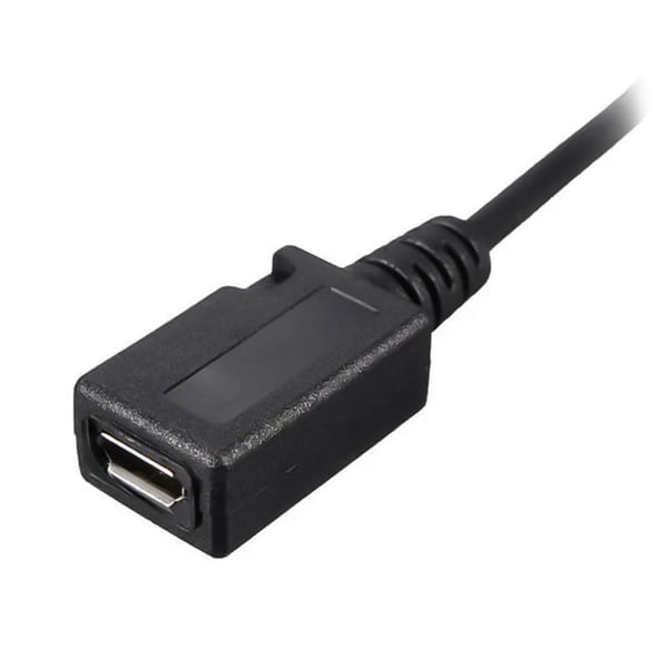 POWERMASTER USB DİŞİ MİCRO USB ERKEK-DİŞİ Y 20 CM OTG KABLO