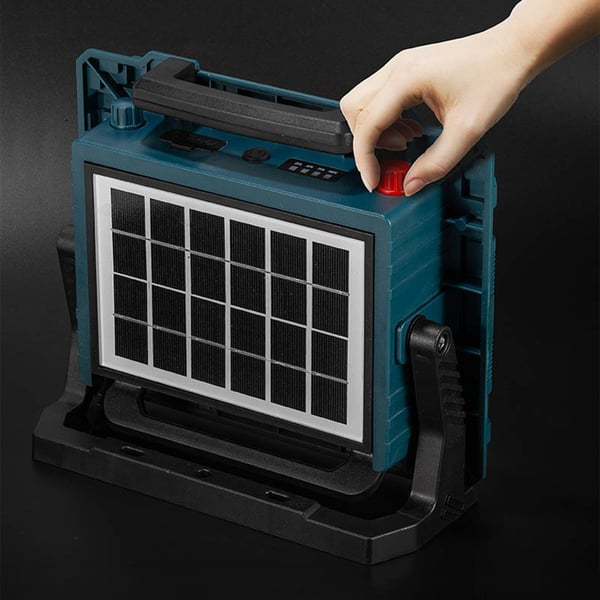 Powermaster W8109-1 Kamp Tipi 200 Watt Ledli Solar Aydınlatma / Acil Durum Lambası Fiyatı - Merter Elektronik