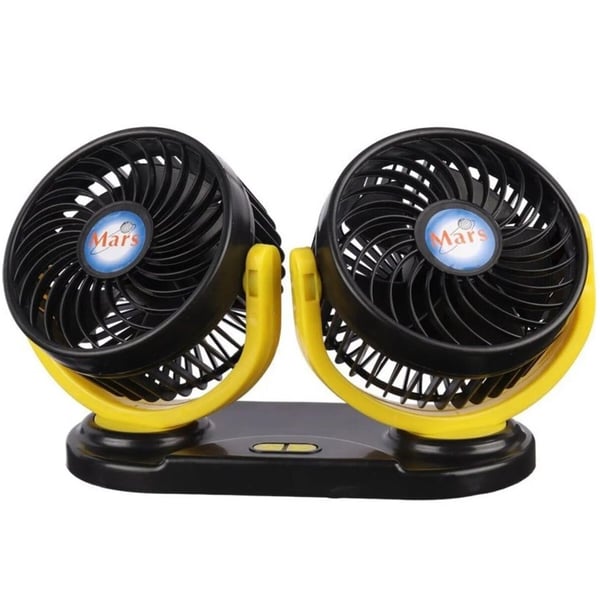 Powermaster X916 12 Volt Dc Usb Girişli Masaüstü 2’Li Plastik Ev-Ofis-Araç Fanı Fiyatı - Merter Elektronik