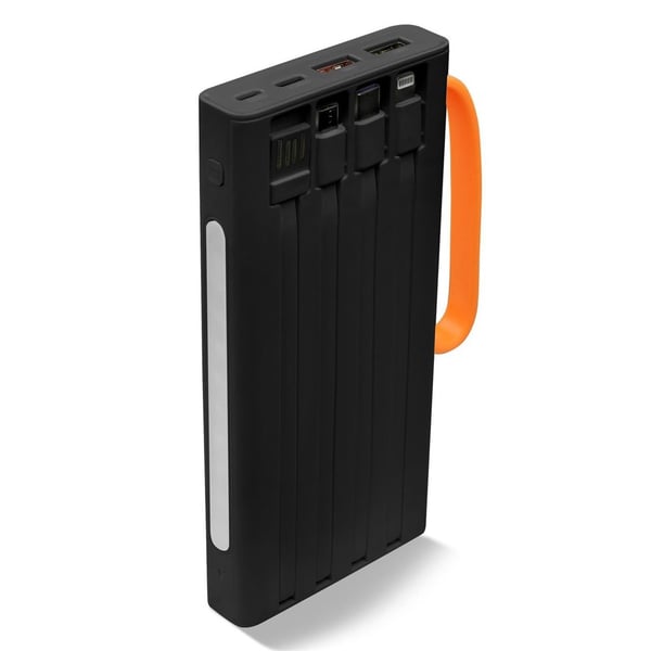 Powerway QC10-PD 10.000 mAh Dahili Kablolu ve Fenerli Hızlı Şarj Power Bank Fiyatı - Merter Elektronik
