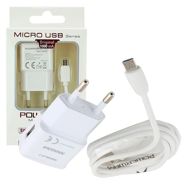 POWERWAY X-1 SAMSUNG S3-S4 ŞARJ ALETİ + KABLO