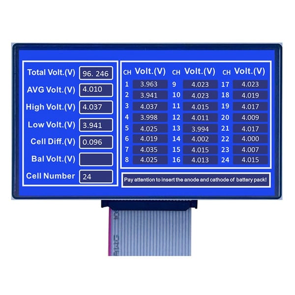 POWTIFY M6T24 KASASIZ PİL VOLTAJ TEST CİHAZI Fiyatı - Merter Elektronik