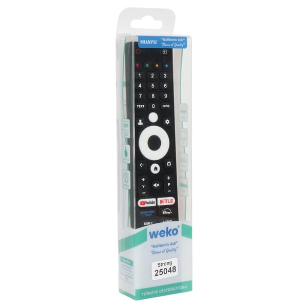 Profilo 75PA725EQG - Strong MT75EG8000QF -Senna 55UQ9500F - Onvo 50OVF9000UQ - Dreamstar Netflix-Youtube-Prime-Disney+ Tuşlu Lcd Tv Kumanda Fiyatı - Merter Elektronik
