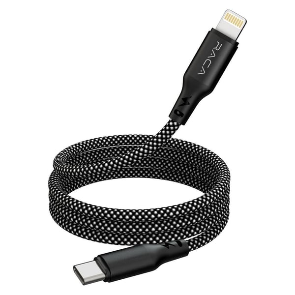 RCA RC20L 35 WATT 1 METRE SİYAH TYPE-C TO LIGHTNING MANYETİK DATA ŞARJ AKTARIM KABLOSU
