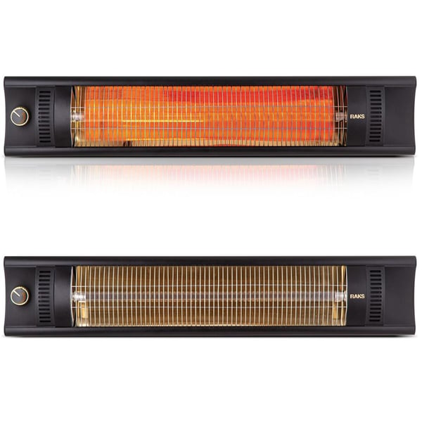 RAKS MİKA W2500 1950W-2300W DUVAR TİPİ QUARTZ ISITICI YATIK SOBA