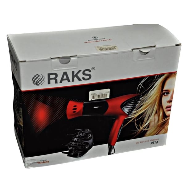 RAKS RİTA 2200 WATT MAX PROFESYONEL SAÇ KURUTMA FÖN MAKİNESİ