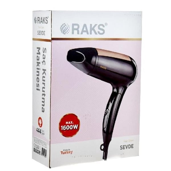 RAKS SEVDE 1600 WATT MAX SAÇ KURUTMA FÖN MAKİNESİ